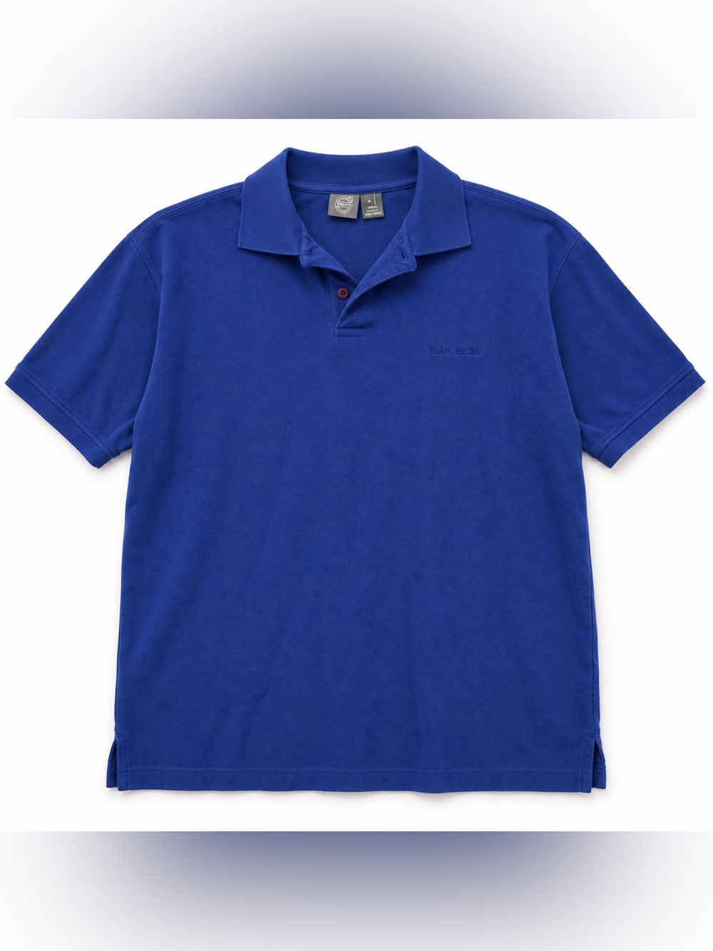 Volvo for Life Men's Polo Shirt XL Royal Blue Embroidered Logo